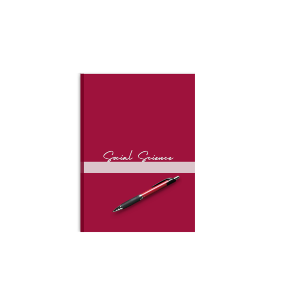 College Ruled Minimalist Notebook Design