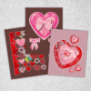 LOVE HEART STICKERS DIGITAL DOWNLOAD