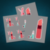 make-up sticker