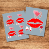 Love-kiss Decor Sticker