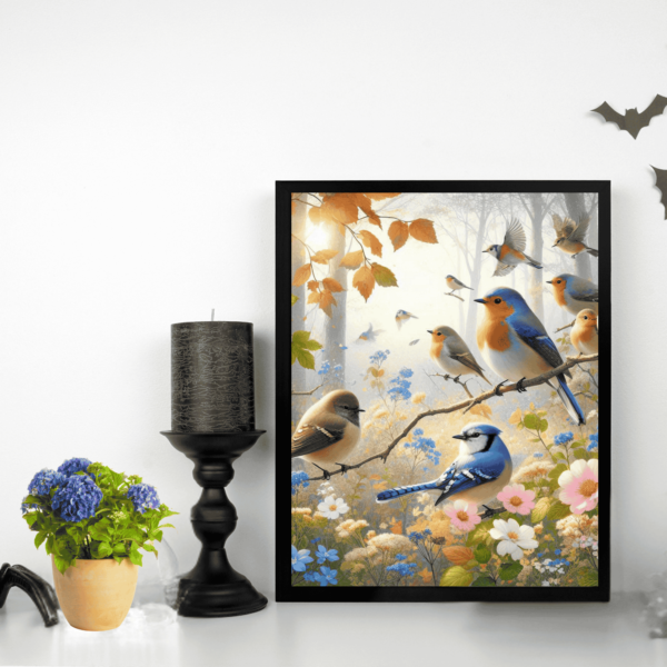 nature bird wall art