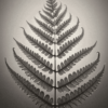 fern leaf wall art