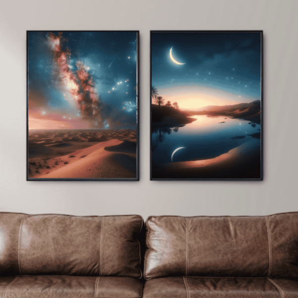 half moon wall art